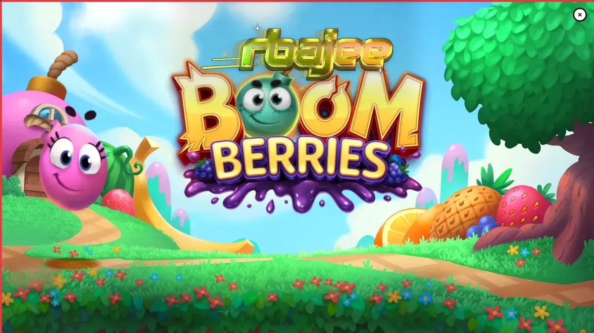 Boomberries স্লট গেমের রঙিন এবং ফ্যান্টাসি থিমযুক্ত ইন্টারফেস